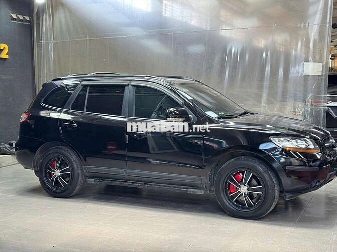 Hyundai Santafe 2008 Dầu 173.000 km Đen