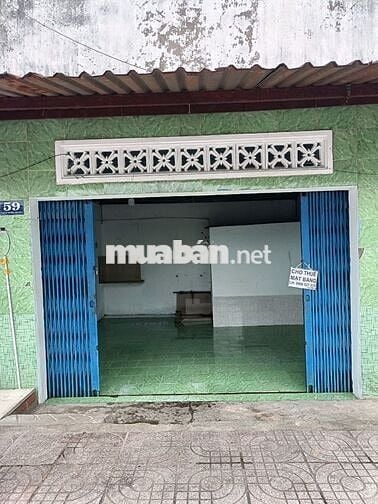 Mặt bằng kinh doanh + nhà ở ngay trung tâm thị trấn Củ Chi