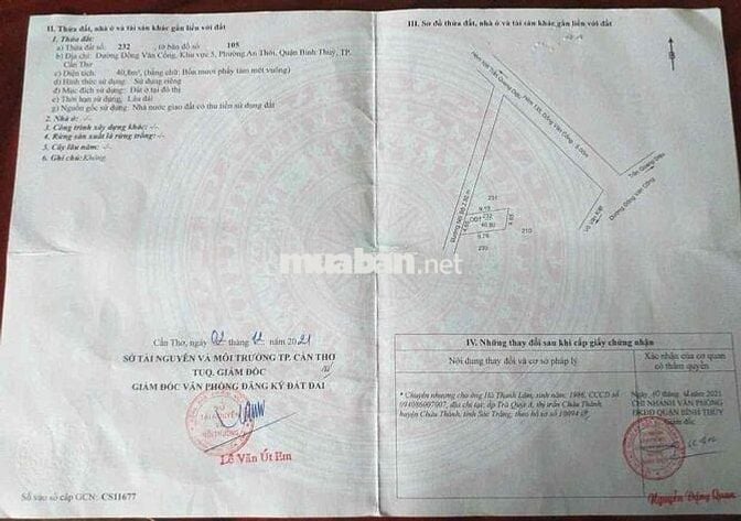 BÁN NHÀ 1 TRỆT, 1 LẦU HẺM 135 ĐƯỜNG ĐỒNG VĂN CỐNG, P. AN THỚI, BT