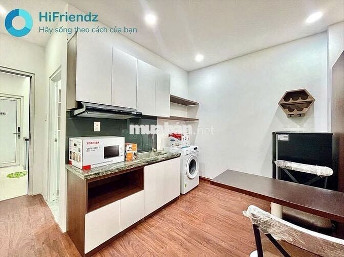 STUDIO TÁCH BẾP - CỬA SỔ LỚN - FULL NT - VIEW THOÁNG - GẦN ĐH GTVT