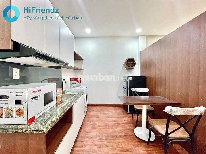 STUDIO TÁCH BẾP - CỬA SỔ LỚN - FULL NT - VIEW THOÁNG - GẦN ĐH GTVT