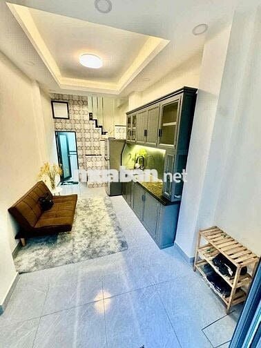 HXH Lê Quang Định - 4 Tầng BTCT - Khu đồng bộ, hẽm thông