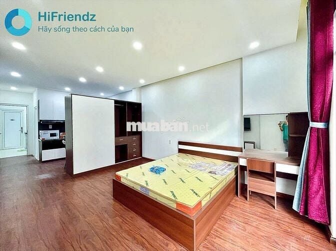 STUDIO TÁCH BẾP - CỬA SỔ LỚN - FULL NT - VIEW THOÁNG - GẦN ĐH GTVT