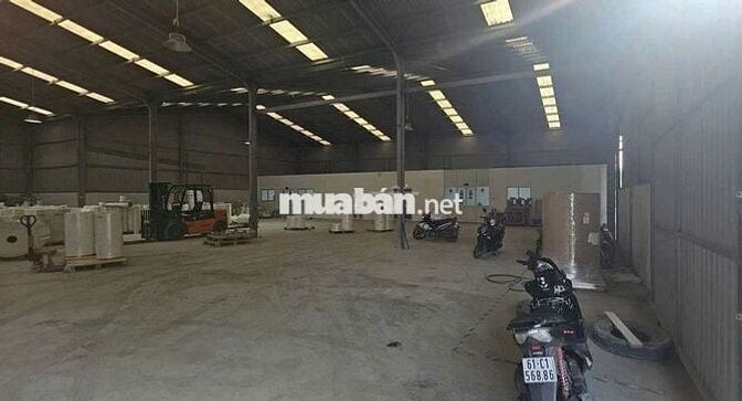 Xưởng Thuận An 1100m²/55tr đường cont sẵn VP điện 3fa sản xuất đa nghề