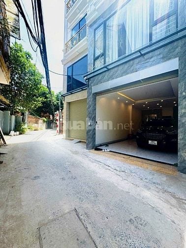 BÁN NHÀ MẶT NGÕ THÔNG Ô TÔ Ở THẠCH BÀN - 45M -6 TẦNG THANG MÁY - FULL 