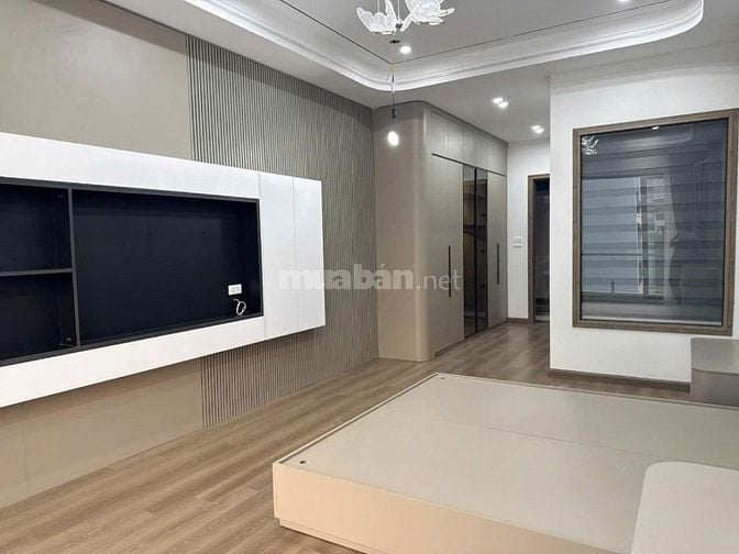 BÁN NHÀ MẶT NGÕ THÔNG Ô TÔ Ở THẠCH BÀN - 45M -6 TẦNG THANG MÁY - FULL 