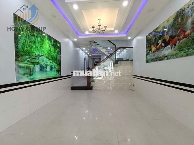 NHÀ 2 TẦNG, SÂN RỘNG ĐỂ OTO, MẶT TIỀN ĐƯỜNG BÌNH PHÚ, GẦN LÝ TẾ XUYÊN