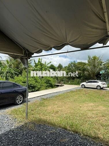 Đất Tân Trung, Gò Công, 145m2/390tr, SHR, kế cầu Mỹ Lợi. Cách SG 50p