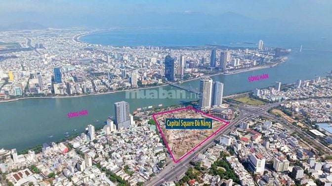Capital Square ĐN cănhộ view Sông Hàn và biển Mỹ Khê ĐT thuê từ 25tr/T