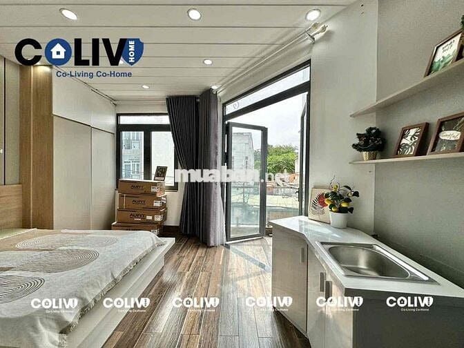 Studio cửa sổ trời – ban công rộng thoáng – full nội thất mới toanh –