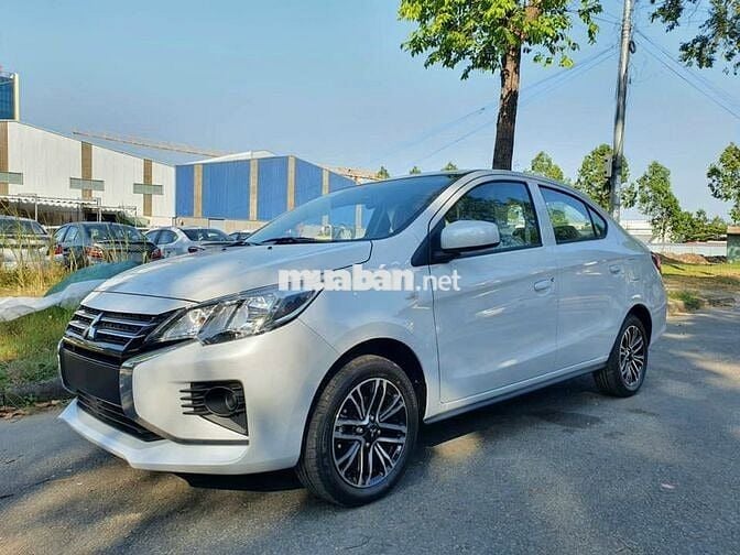 Trả 81tr nhận xe Mitsubishi Attrage MT 2025 trắng