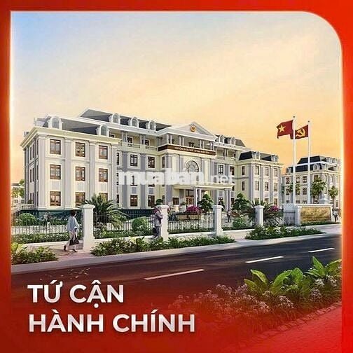 Đất sổ đỏ 108m2 - Agora city Thủ Thừa Long An, trung tâm hành chính.