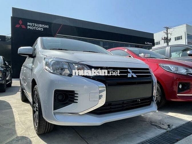 Trả 81tr nhận xe Mitsubishi Attrage MT 2025 trắng