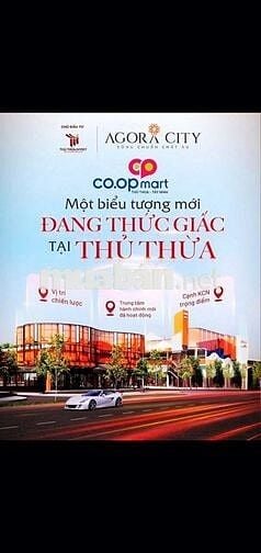 Đất sổ đỏ 108m2 - Agora city Thủ Thừa Long An, trung tâm hành chính.