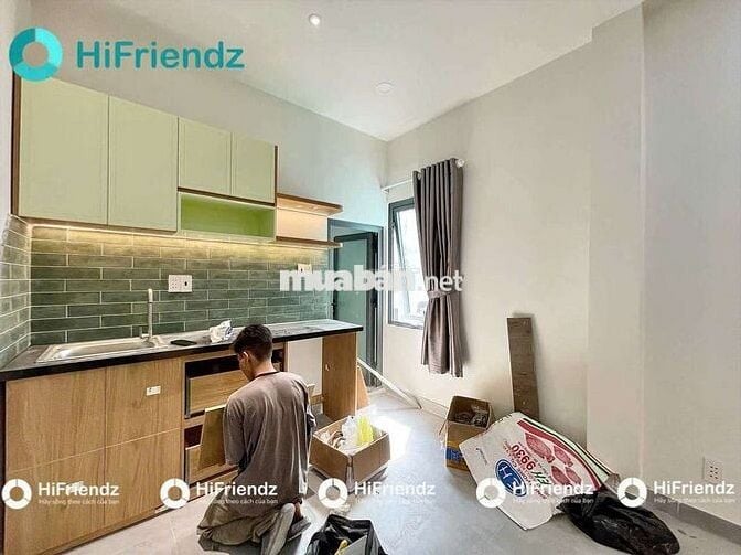 CHUNG CƯ MINI MỚI XÂY 1PN/STU FULL NỘI THẤT NGAY NGÃ TƯ BẢY HIỀN.