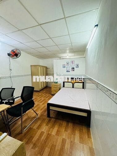 Phòng CH Mini 1PN tách bếp đủ nội thất ngay Đại học Văn Hiến Cs Âu Cơ.