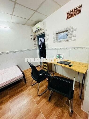 Phòng CH Mini 1PN tách bếp đủ nội thất ngay Đại học Văn Hiến Cs Âu Cơ.