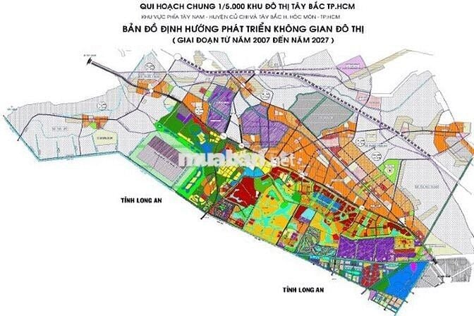 1,3 tỷ đất ngay tỉnh lộ 8 Tân An Hội 120m2 sổ riêng gần KCN Tây Bắc