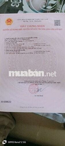 Đất Mặt tiền Đ.Nguyễn Thị Ly ,DT: 8 x 23 vị trí kinh doanh buôn bán