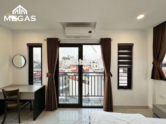 CHO THUÊ CĂN 1N1K FULL NỘI THẤT BAN CÔNG Ở ĐỘI CẤN GẦN HỒ TÂY