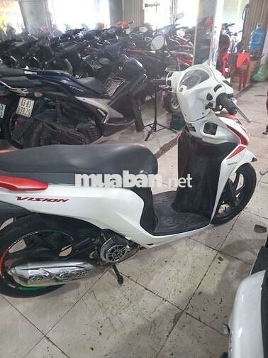 Honda Vision màu Trắng