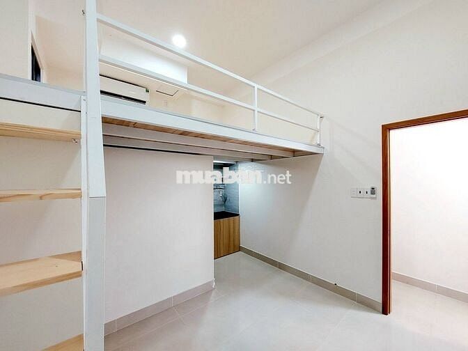 GÁC LỬNG MỚI TOANH, NỘI THẤT CƠ BẢN ĐƯỜNG GÒ DẦU CẠNH AEON TÂN PHÚ