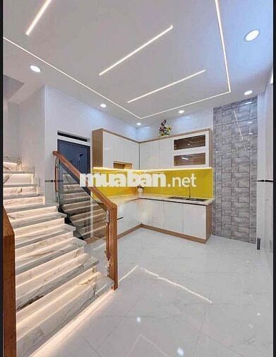 cho thuê nhà  mới xây hẻm trương phước phan giáp  Lê văn Quới