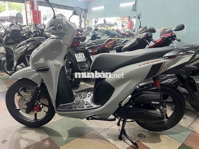 mới về vision màu xi măng xe mới như xe thùng ac