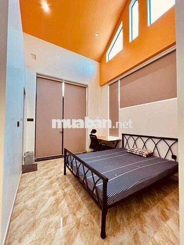 Nhà Mới Đẹp Y Hình DT 120m2 1Trệt 1Lầu 4Pn 3Wc Hẻm Nhựa Cây Xanh 10m