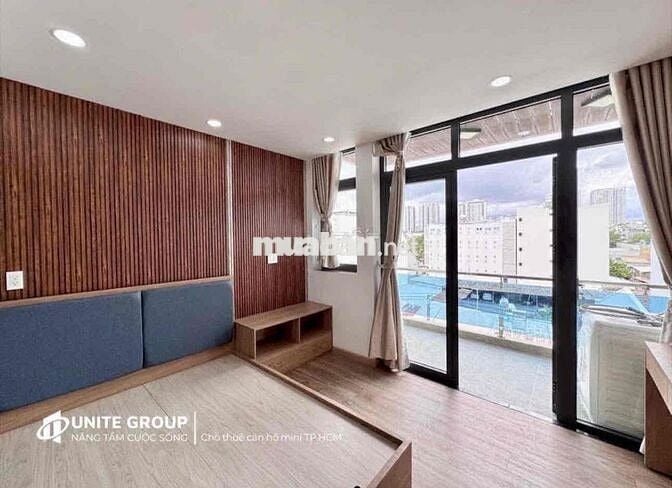 1PN BAN CÔNG LỚN NGAY TÂN QUY - TRUNG TÂM QUẬN 7. SÁT Q1, Q4, Q8