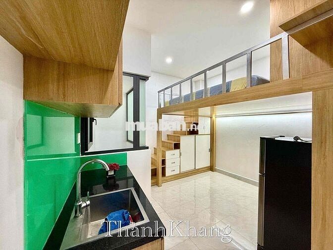 Căn Hộ Gác Thiết Kế Luxury Thang Máy Full NT Ngay Đại Học Bách Khoa