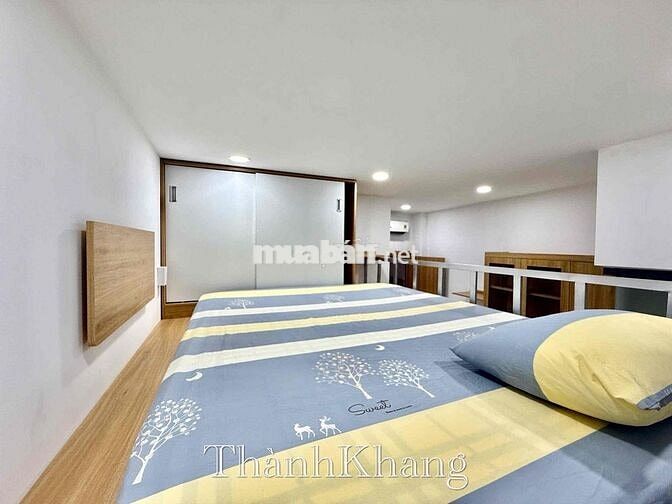 Căn Hộ Gác Thiết Kế Luxury Thang Máy Full NT Ngay Đại Học Bách Khoa