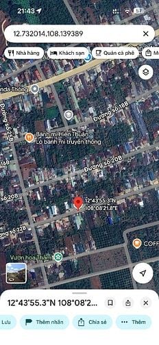 Hạ giá bán 2 lô đường 22B Hoà Thuận cũ nay là p. Tân An