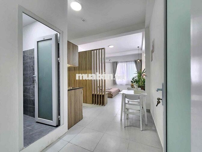 STUDIO FULL NỘI THẤT 100% MÁY GIẶT RIÊNG - NGAY KHU BÀU CÁT GẦN ETOWN