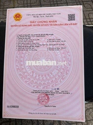 CHÍNH CHỦ BÁN NHÀ KHO ĐƯỜNG TỈNH LỘ 10 – TÂN TẠO, BÌNH TÂN (CŨ)