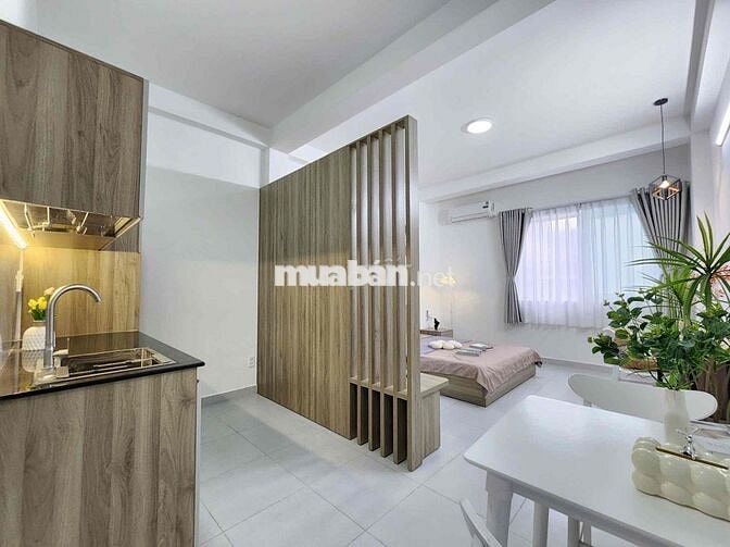 STUDIO FULL NỘI THẤT 100% MÁY GIẶT RIÊNG - NGAY KHU BÀU CÁT GẦN ETOWN