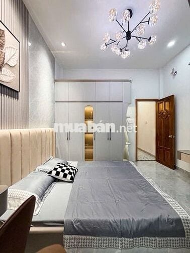 Nhà đẹp Phan Văn Trị 3PN 4.2m x 12.5m hẻm 3m sát mặt tiền chỉ hơn 6 tỷ