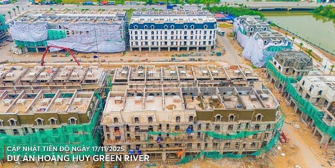 Shophouse Đẹp Nhất Dự Án Hoàng Huy Green River