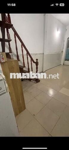 CHO THUÊ NHÀ NGUYÊN CĂN HXH TÂN TRỤ, Q. TÂN BÌNH DT 42M, 2L GIÁ 6TR