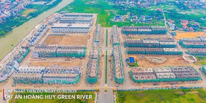 Shophouse Đẹp Nhất Dự Án Hoàng Huy Green River