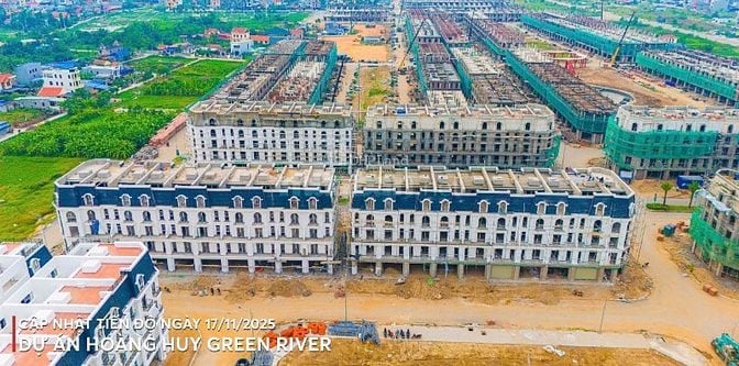Shophouse Đẹp Nhất Dự Án Hoàng Huy Green River