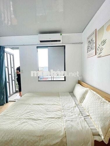 Studio full nội thất cửa sổ 3tr4-3tr5, ban công tách bếp 3tr9-4tr