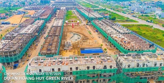 Shophouse Đẹp Nhất Dự Án Hoàng Huy Green River