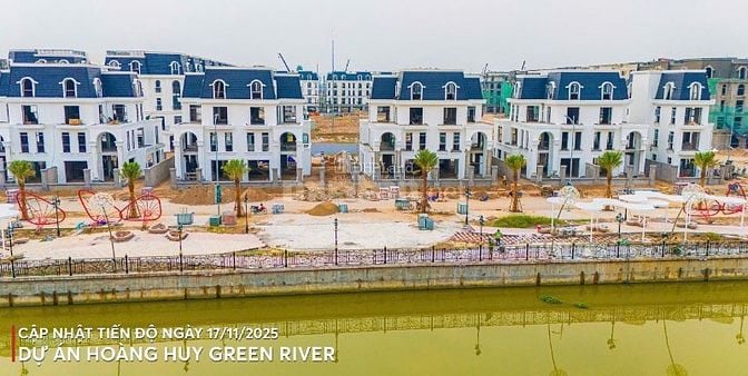 Shophouse Đẹp Nhất Dự Án Hoàng Huy Green River