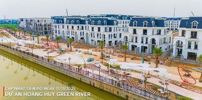 Shophouse Đẹp Nhất Dự Án Hoàng Huy Green River