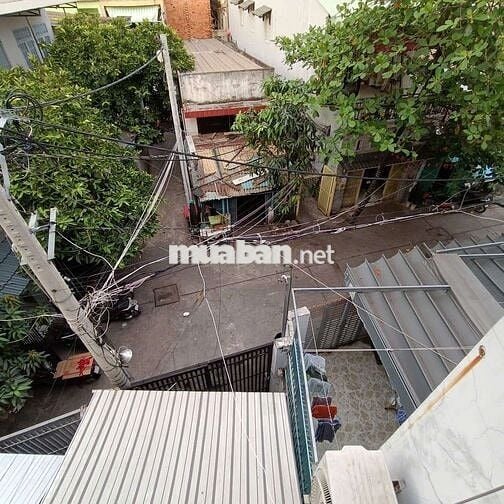 Nhà thuê 2 lầu 1 sân thượng trước trước cổng 3 mét