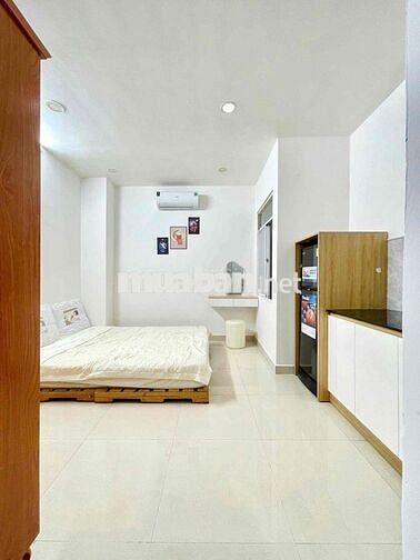 Studio full nội thất cửa sổ 3tr4-3tr5, ban công tách bếp 3tr9-4tr