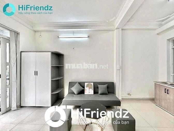 CHO THUÊ CĂN HỘ 1 PHÒNG NGỦ MỚI XÂY FULL NỘI THẤT CHO NUÔI PET GIÁ RẺ