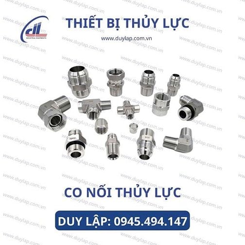 Co, cút, đầu nối thuỷ lực chất lượng cao