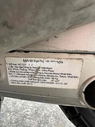 Honda Wave A 100 2014 Đen